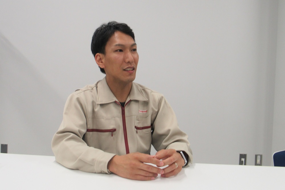 株式会社東芝 電池事業部 柏崎工場 製造部 電極第一製造課 栃原直貴氏