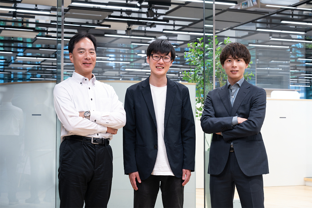 田辺氏、西村氏、岩本氏の写真