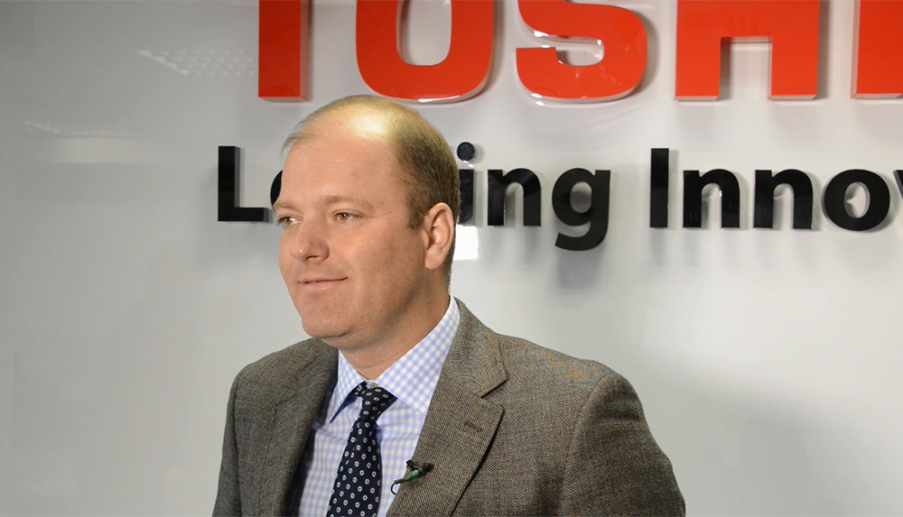 Mr. Evgeniy Pronin, Head of Infrastructure Systems and Solution Department at Toshiba Rus LLC (TRU)