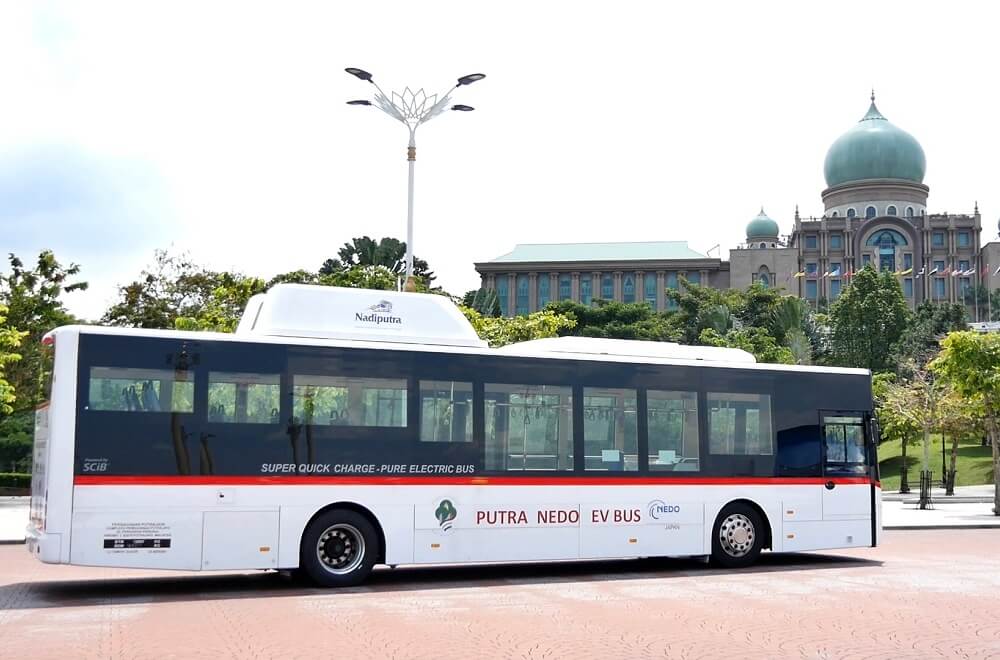 Next Stop is the Green City of the Future EV Bus Demonstration Project in Malaysia