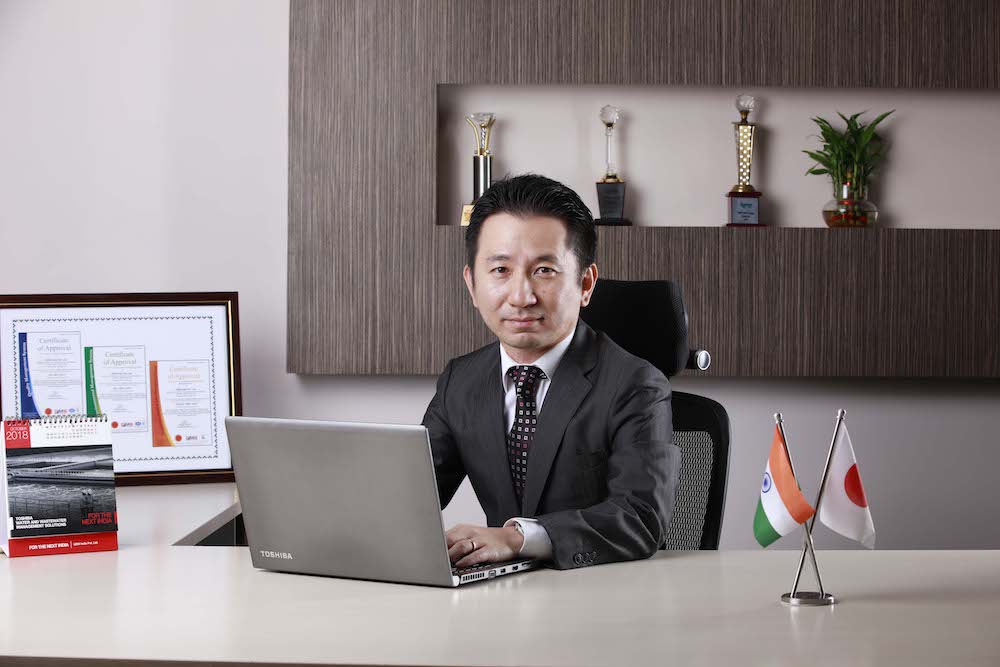 Koichi Matsui, CMD of Toshiba Water Solutions Private Limited, India