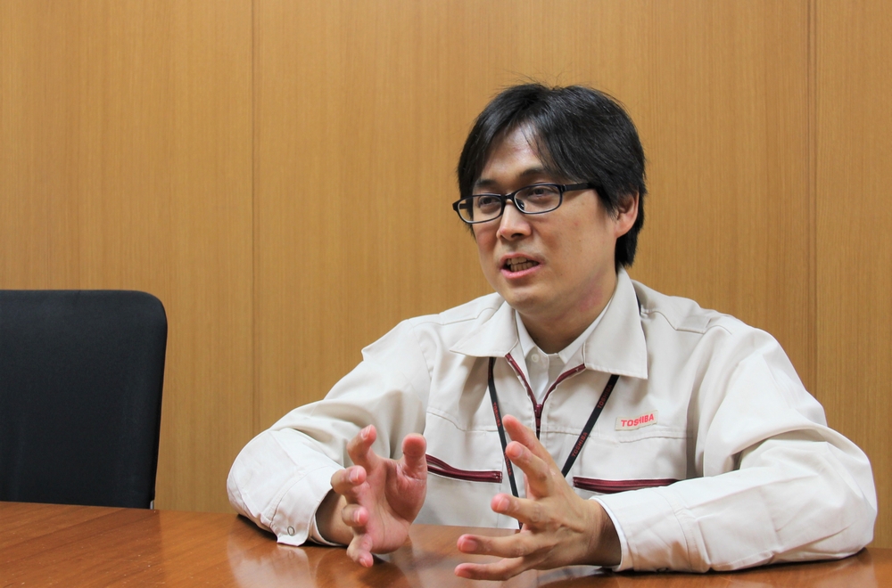 Fumihiko Eya, Mixed Signal IC Division, Toshiba Electronic Devices & Storage Corporation (Title at the time of the interview) 