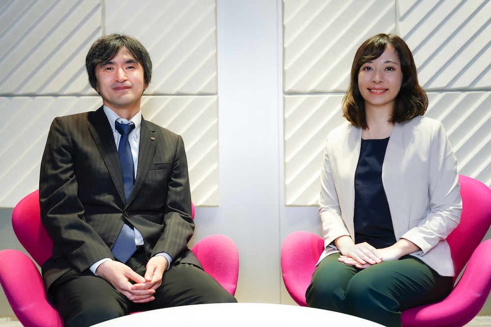 Masaru Inoue and Yuka Ishimaru