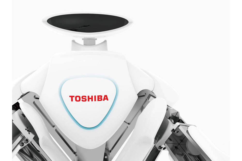 IMAGE OF TOSHIBA DESIGNED ROBOT