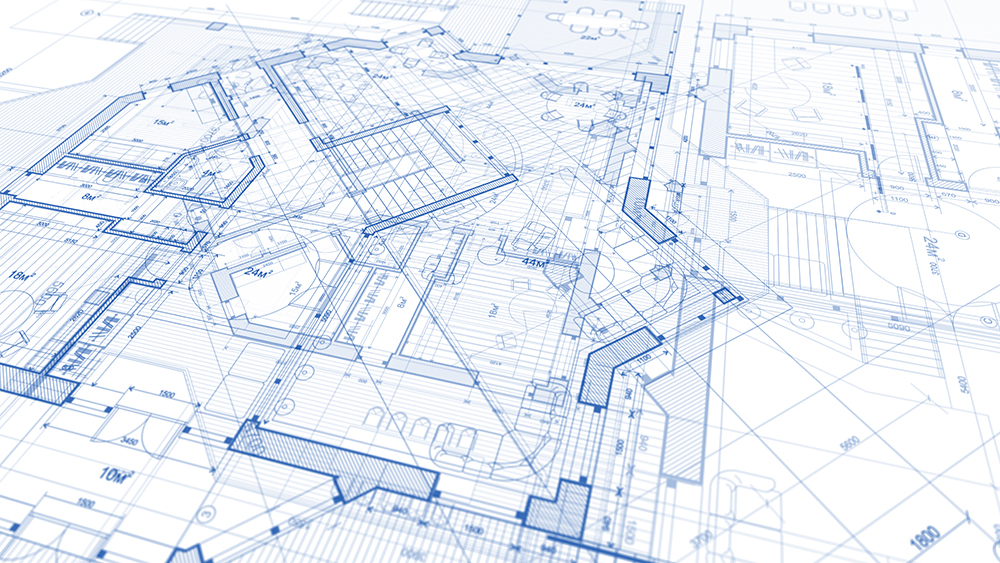 Image of blueprints