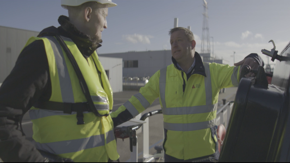 Peter Degroote - Nautical Operations Manager, Port of Antwerp-Bruges & Sven Hegner – Senior Sales Manager Battery Systems, Toshiba Electronics Europe