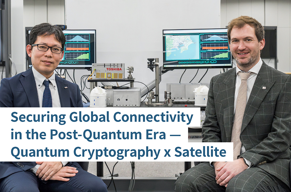Achieving Security and Trust—In Space. Toshiba Europe’s Cambridge Research Laboratory Takes on the Challenge of Global Quantum-Safe Communications