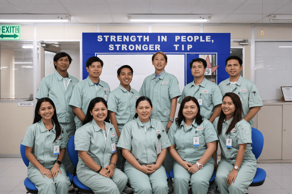 Ikeda with some of his colleagues in Manufacturing Engineering Department and Material Science and Engineering Department