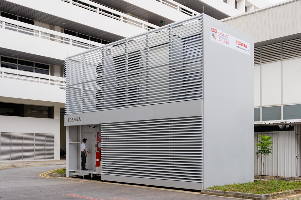 A validation project for a modular data center conducted in collaboration with Nanyang Technological University (NTU).
