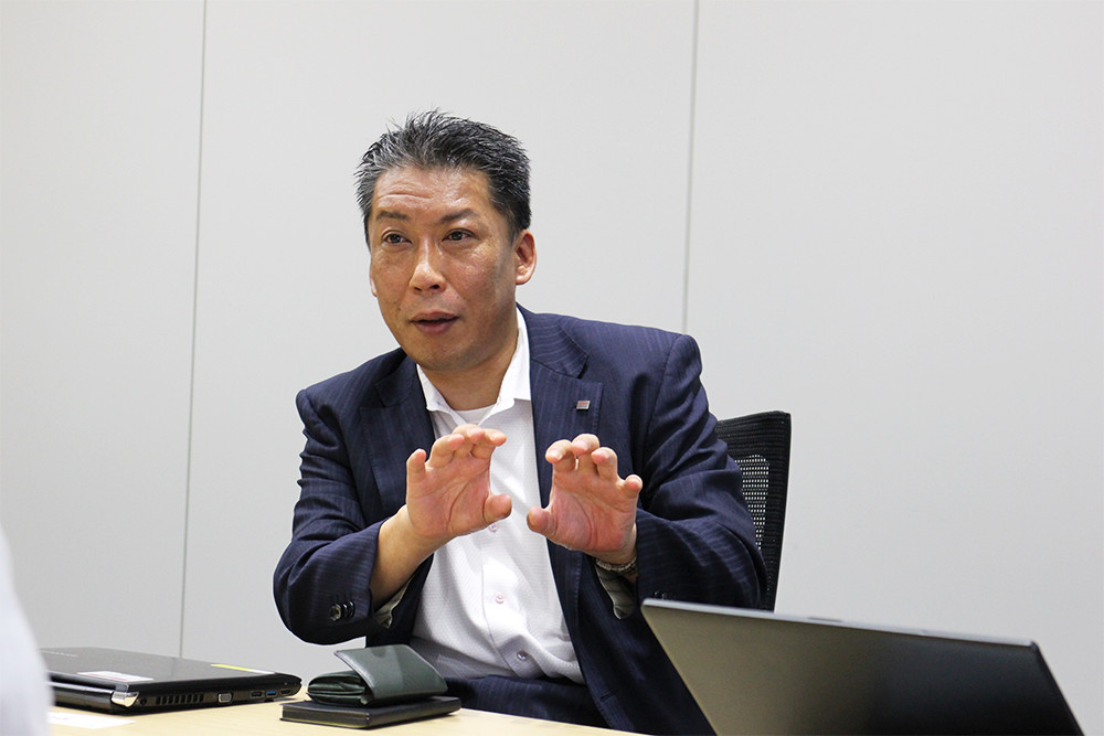 ソリューション営業部 加藤富生氏