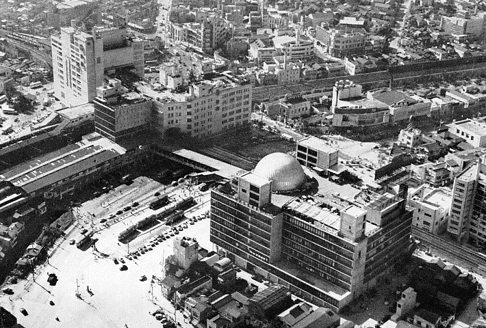 1960年代の東京・渋谷の様子