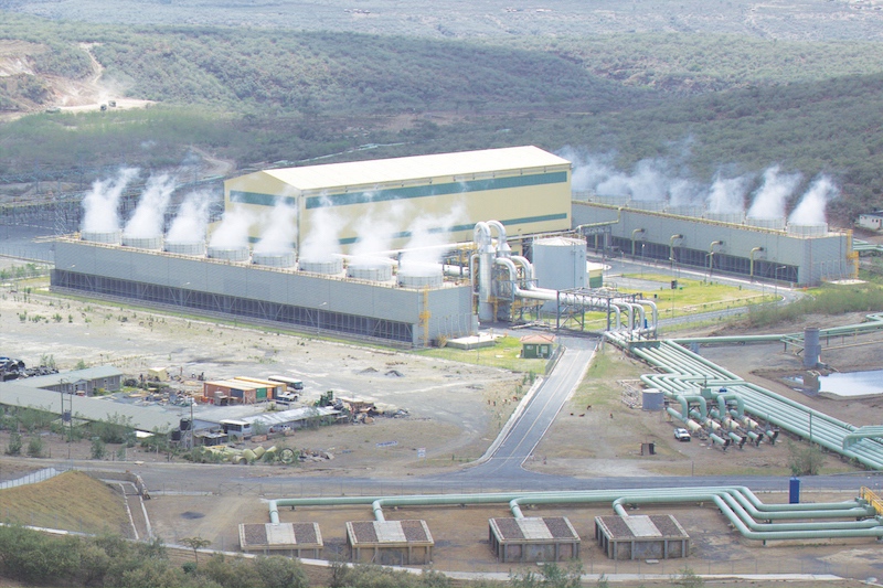 ケニア オルカリア4号地熱発電所