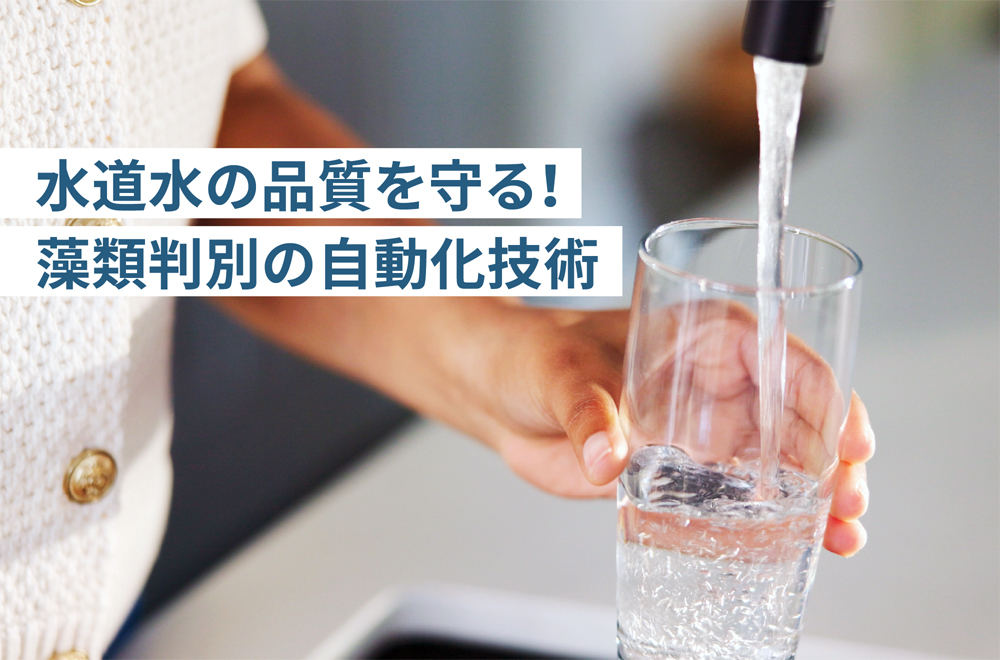 水道水の品質を守る！藻類判別の自動化技術